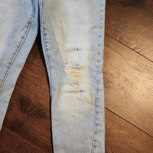 Light Blue Women's Jeans - Picture 4 of 7